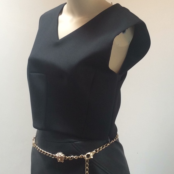 ✨HP💫Rebecca Taylor Black Crop Top 4 - Picture 2 of 7